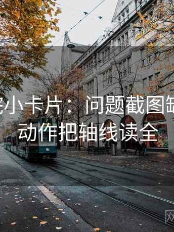 欧乐影院小卡片：问题截图缺语境吗，动作把轴线读全