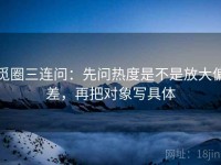 觅圈三连问：先问热度是不是放大偏差，再把对象写具体
